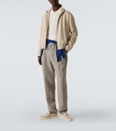 Brunello Cucinelli Suede slip-on sneakers | Thumbnail 7 Brunello Cucinelli Suede slip-on sneakers | Thumbnail 7