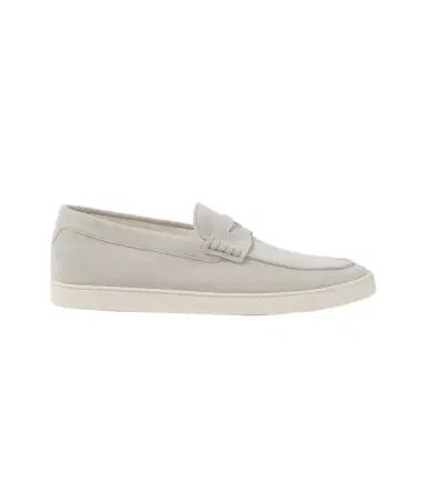 Brunello Cucinelli Suede slip-on sneakers | Thumbnail 1 Brunello Cucinelli Suede slip-on sneakers | Thumbnail 1