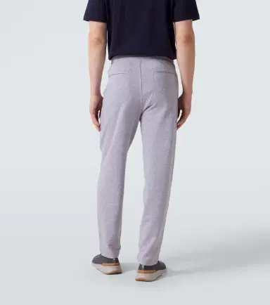 Brunello Cucinelli Cotton-blend jersey sweatpants | Thumbnail 3 Brunello Cucinelli Cotton-blend jersey sweatpants | Thumbnail 3