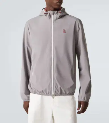 Brunello Cucinelli Logo jacket | Thumbnail 2 Brunello Cucinelli Logo jacket | Thumbnail 2