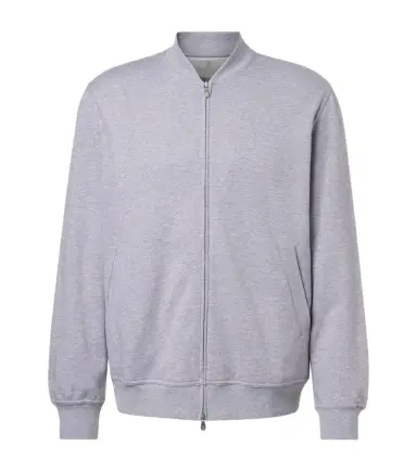 Brunello Cucinelli Cotton-blend jersey zip-up sweater | Thumbnail 1 Brunello Cucinelli Cotton-blend jersey zip-up sweater | Thumbnail 1