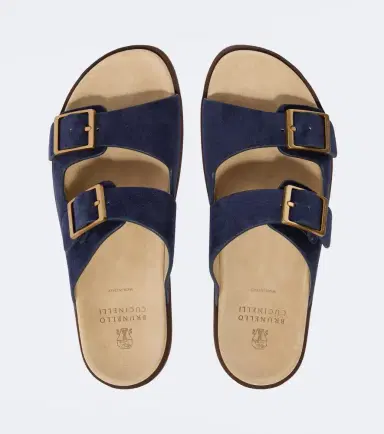 Brunello Cucinelli Suede sandals | Thumbnail 3 Brunello Cucinelli Suede sandals | Thumbnail 3