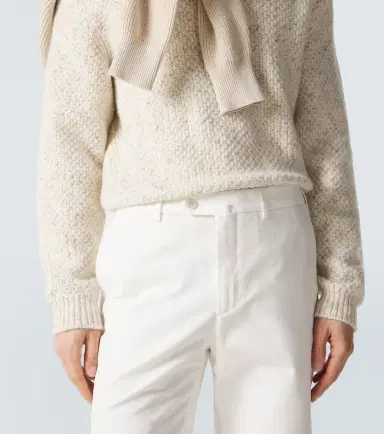 Loro Piana Carlo cotton-blend straight pants | Thumbnail 5 Loro Piana Carlo cotton-blend straight pants | Thumbnail 5
