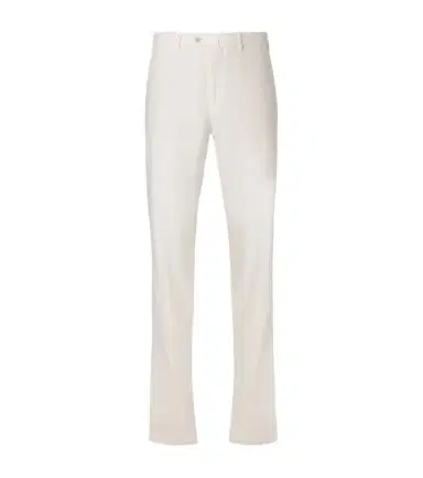 Loro Piana Carlo cotton-blend straight pants | Thumbnail 1 Loro Piana Carlo cotton-blend straight pants | Thumbnail 1