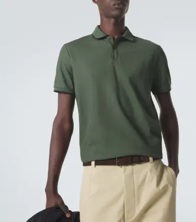 Loro Piana Brentwood cotton-blend piqué polo shirt | Thumbnail 5 Loro Piana Brentwood cotton-blend piqué polo shirt | Thumbnail 5
