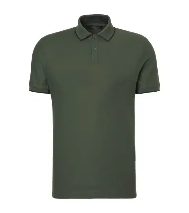 Loro Piana Brentwood cotton-blend piqué polo shirt | Thumbnail 1 Loro Piana Brentwood cotton-blend piqué polo shirt | Thumbnail 1