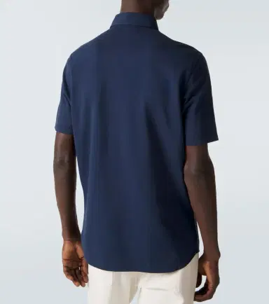 Loro Piana Brenna cotton piqué polo shirt | Thumbnail 2 Loro Piana Brenna cotton piqué polo shirt | Thumbnail 2