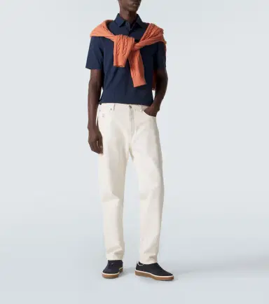Loro Piana Brenna cotton piqué polo shirt | Thumbnail 3 Loro Piana Brenna cotton piqué polo shirt | Thumbnail 3