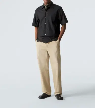 Our Legacy Embroidered cotton poplin shirt | Thumbnail 3 Our Legacy Embroidered cotton poplin shirt | Thumbnail 3