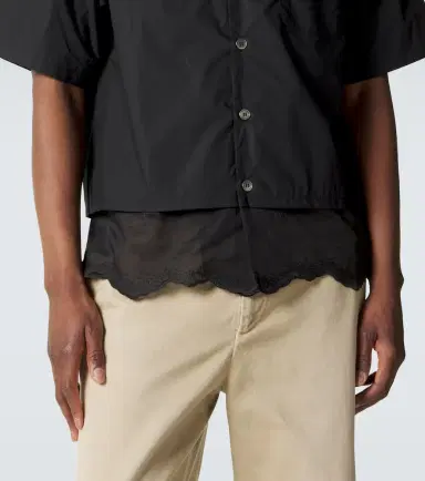 Our Legacy Embroidered cotton poplin shirt | Thumbnail 5 Our Legacy Embroidered cotton poplin shirt | Thumbnail 5
