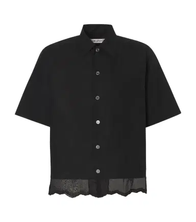 Our Legacy Embroidered cotton poplin shirt | Thumbnail 1 Our Legacy Embroidered cotton poplin shirt | Thumbnail 1