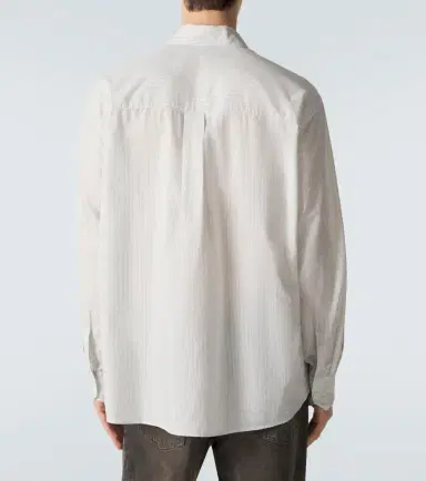 Our Legacy Above striped cotton-blend shirt | Thumbnail 4 Our Legacy Above striped cotton-blend shirt | Thumbnail 4