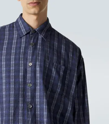 Our Legacy Borrowed checked cotton shirt | Thumbnail 6 Our Legacy Borrowed checked cotton shirt | Thumbnail 6