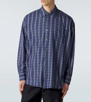 Our Legacy Borrowed checked cotton shirt | Thumbnail 7 Our Legacy Borrowed checked cotton shirt | Thumbnail 7