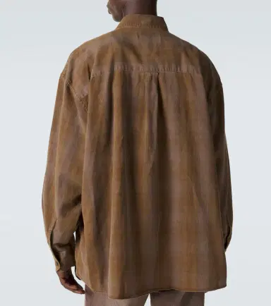 Our Legacy Borrowed checked cotton shirt | Thumbnail 4 Our Legacy Borrowed checked cotton shirt | Thumbnail 4