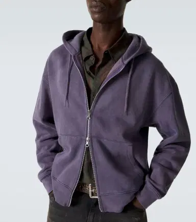 Our Legacy Rascal cotton fleece zip-up hoodie | Thumbnail 4 Our Legacy Rascal cotton fleece zip-up hoodie | Thumbnail 4