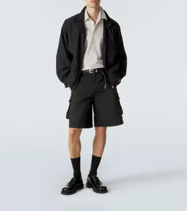 Our Legacy Mount herringbone cotton cargo shorts | Thumbnail 2 Our Legacy Mount herringbone cotton cargo shorts | Thumbnail 2