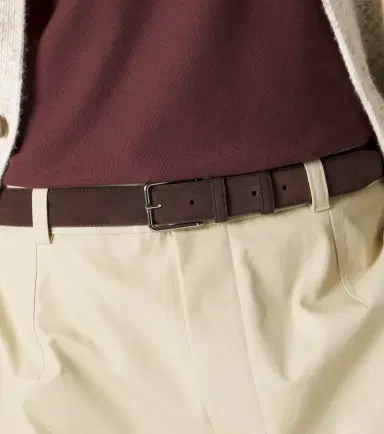 Loro Piana Mayfair suede belt | Thumbnail 4 Loro Piana Mayfair suede belt | Thumbnail 4