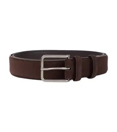 Loro Piana Mayfair suede belt | Thumbnail 1 Loro Piana Mayfair suede belt | Thumbnail 1
