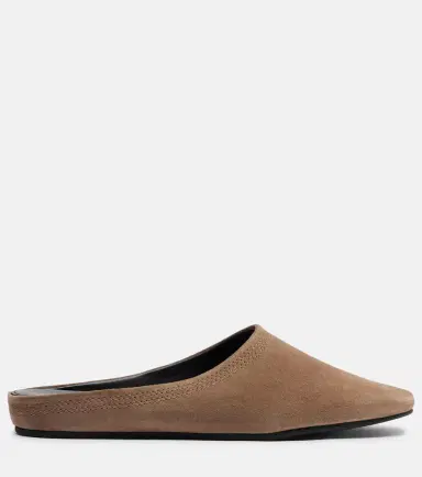 Veronica Beard Narcisa suede mules | Thumbnail 3 Veronica Beard Narcisa suede mules | Thumbnail 3