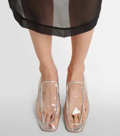 Herbert Levine Clear The Air 30 PVC loafer pumps | Thumbnail 5 Herbert Levine Clear The Air 30 PVC loafer pumps | Thumbnail 5
