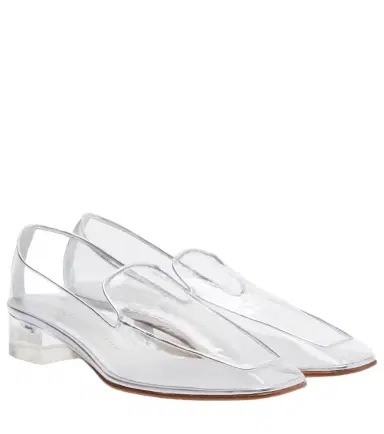 Herbert Levine Clear The Air 30 PVC loafer pumps | Thumbnail 1 Herbert Levine Clear The Air 30 PVC loafer pumps | Thumbnail 1