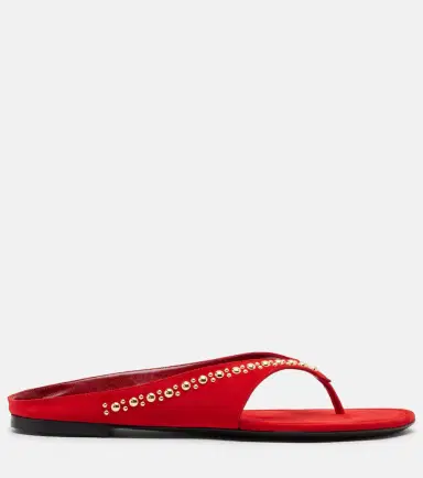 Herbert Levine Sunkissed studded suede thong sandals | Thumbnail 2 Herbert Levine Sunkissed studded suede thong sandals | Thumbnail 2