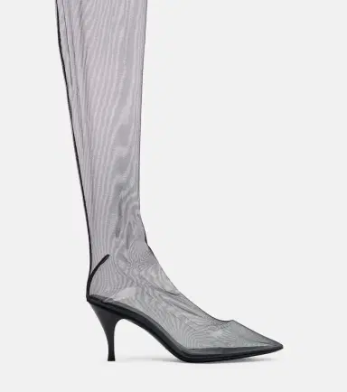 Herbert Levine Sheer Perfection mesh over-the-knee boots | Thumbnail 3 Herbert Levine Sheer Perfection mesh over-the-knee boots | Thumbnail 3