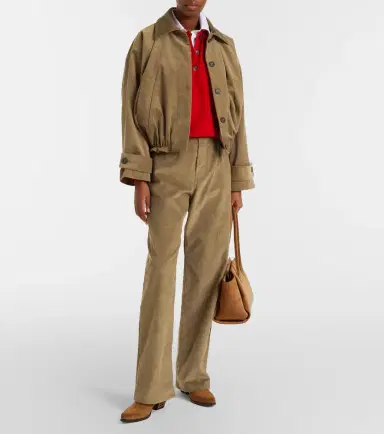 RÓHE Róhe Cotton corduroy wide-leg pants | Thumbnail 4 RÓHE Róhe Cotton corduroy wide-leg pants | Thumbnail 4