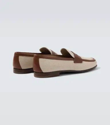 Church's Leather-trimmed loafers | Thumbnail 4 Church's Leather-trimmed loafers | Thumbnail 4