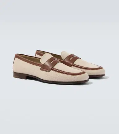 Church's Leather-trimmed loafers | Thumbnail 5 Church's Leather-trimmed loafers | Thumbnail 5