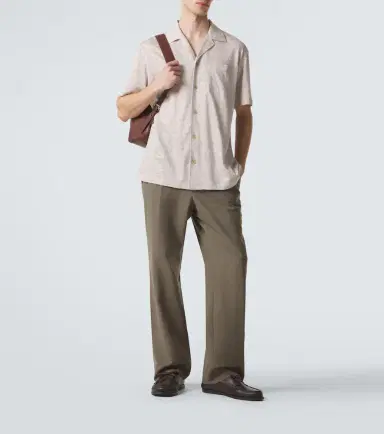 Brioni Striped linen and cotton shirt | Thumbnail 4 Brioni Striped linen and cotton shirt | Thumbnail 4