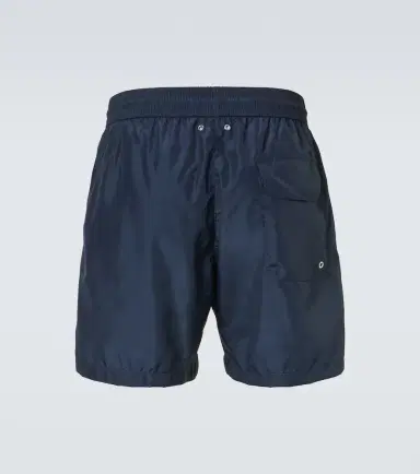 Rubinacci Satin swim trunks | Thumbnail 2 Rubinacci Satin swim trunks | Thumbnail 2
