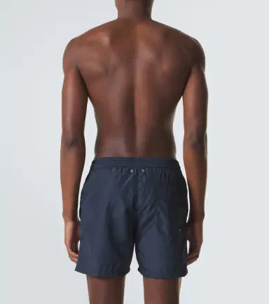 Rubinacci Satin swim trunks | Thumbnail 5 Rubinacci Satin swim trunks | Thumbnail 5