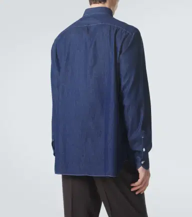 Rubinacci Cotton shirt | Thumbnail 3 Rubinacci Cotton shirt | Thumbnail 3