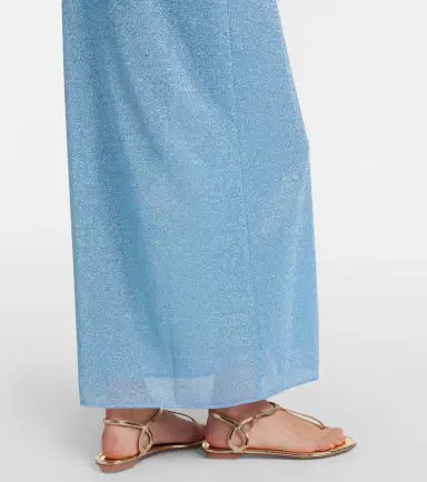 Oséree Oséree Lumière belted maxi dress | Thumbnail 6 Oséree Oséree Lumière belted maxi dress | Thumbnail 6