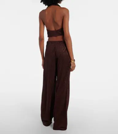 Oséree Oséree Lumière wide-leg pants | Thumbnail 6 Oséree Oséree Lumière wide-leg pants | Thumbnail 6