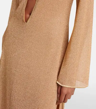 Oseree Oséree Lamé maxi dress | Thumbnail 6 Oseree Oséree Lamé maxi dress | Thumbnail 6