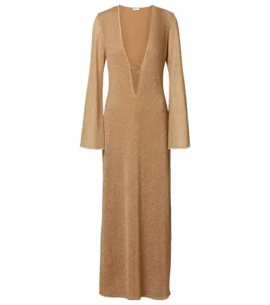 Oseree Oséree Lamé maxi dress | Thumbnail 1 Oseree Oséree Lamé maxi dress | Thumbnail 1
