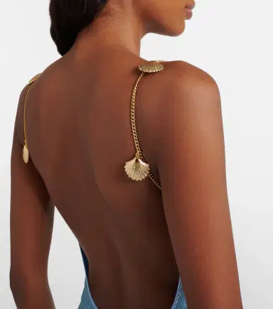 Oséree Oséree Lumière embellished swimsuit | Thumbnail 3 Oséree Oséree Lumière embellished swimsuit | Thumbnail 3