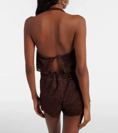 Oséree Oséree Lumière crop top | Thumbnail 2 Oséree Oséree Lumière crop top | Thumbnail 2
