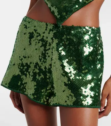 Oseree Oséree Marilyn embellished shorts | Thumbnail 2 Oseree Oséree Marilyn embellished shorts | Thumbnail 2