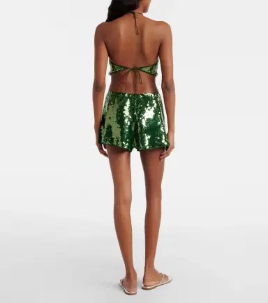 Oseree Oséree Marilyn embellished shorts | Thumbnail 4 Oseree Oséree Marilyn embellished shorts | Thumbnail 4