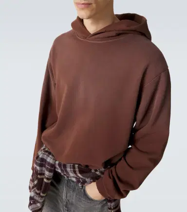 Acne Studios Logo cotton-blend jersey hoodie | Thumbnail 5 Acne Studios Logo cotton-blend jersey hoodie | Thumbnail 5