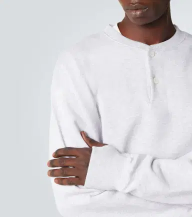 Acne Studios Logo embroidered cotton-blend sweatshirt | Thumbnail 2 Acne Studios Logo embroidered cotton-blend sweatshirt | Thumbnail 2