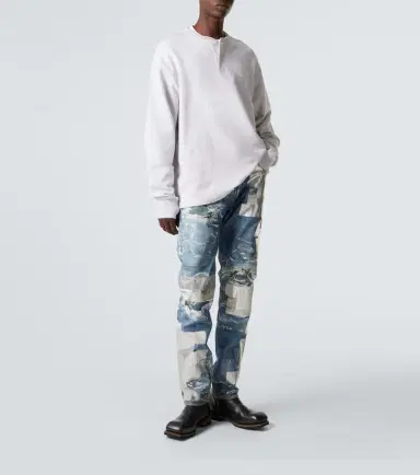 Acne Studios Logo embroidered cotton-blend sweatshirt | Thumbnail 6 Acne Studios Logo embroidered cotton-blend sweatshirt | Thumbnail 6