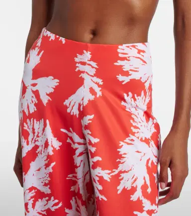 Alexandra Miro Cleo printed jersey palazzo pants | Thumbnail 3 Alexandra Miro Cleo printed jersey palazzo pants | Thumbnail 3
