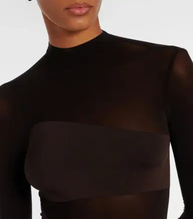 Wolford Shade semi-sheer bodysuit | Thumbnail 4 Wolford Shade semi-sheer bodysuit | Thumbnail 4