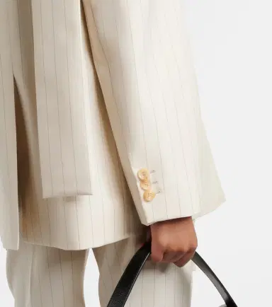Acne Studios Pinstripe wool blazer | Thumbnail 5 Acne Studios Pinstripe wool blazer | Thumbnail 5