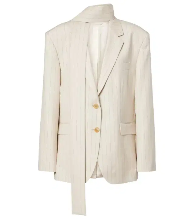 Pinstripe wool blazer Pinstripe wool blazer